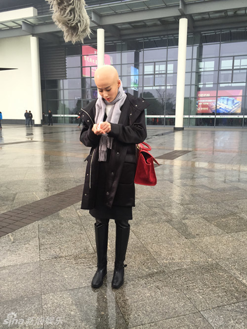 网曝《最好的安排》颖儿光头造型 虐心戏引猜想 - 国内新闻 - 中国日报网