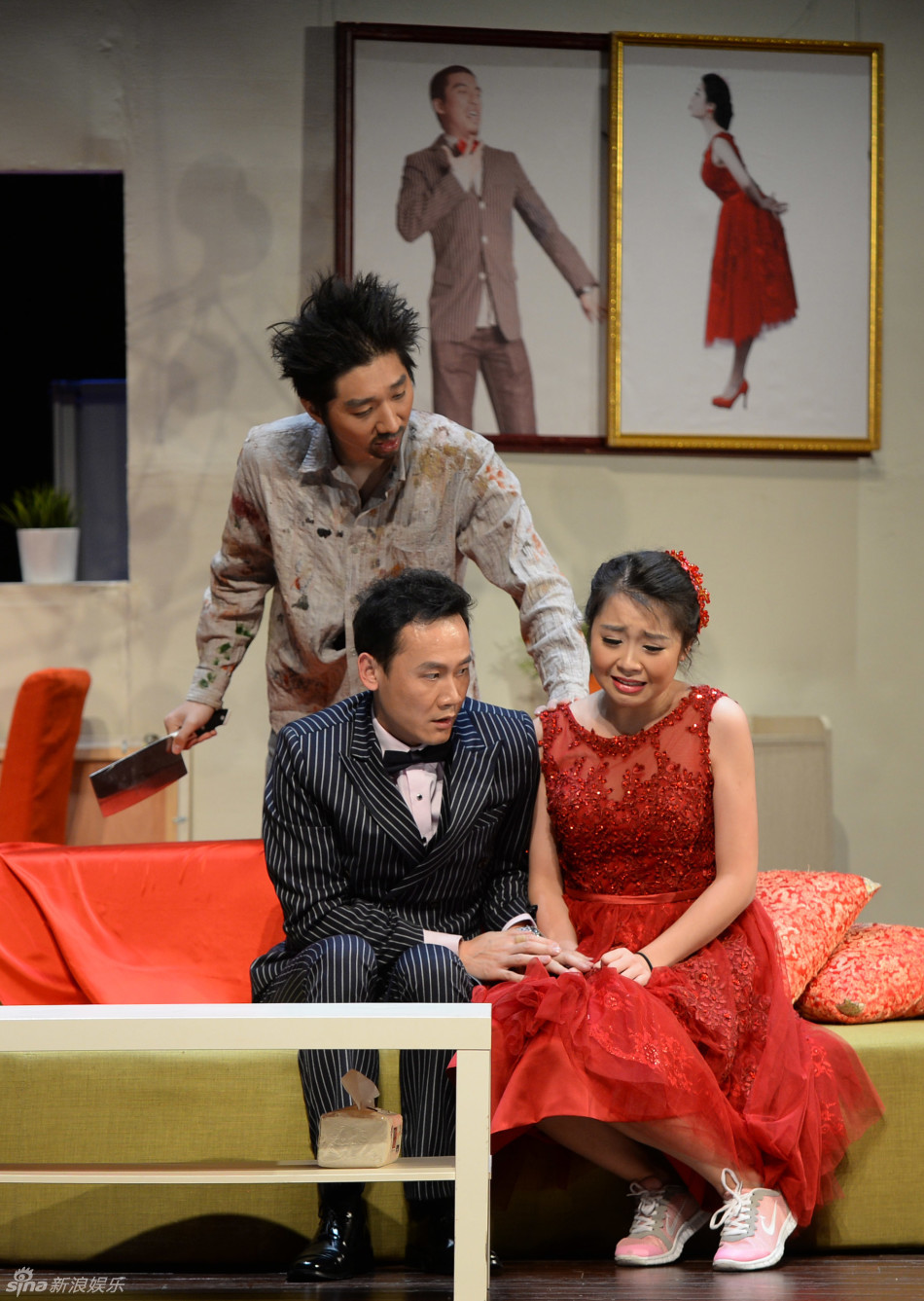 组图:太像了!陈佩斯之子陈大愚救火接演男二号 - 国内新闻 - 中国日报网