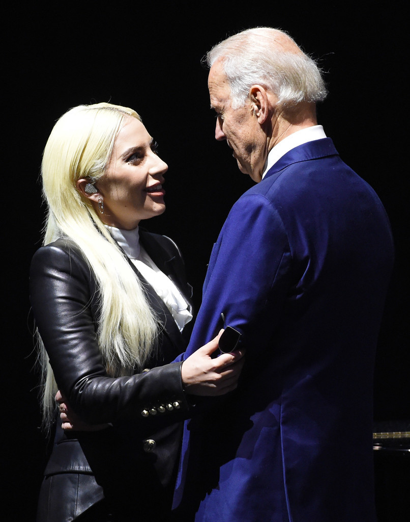 小拜登和ladygaga,亨特拜登lady gaga lady gaga助阵美国副总统乔拜登
