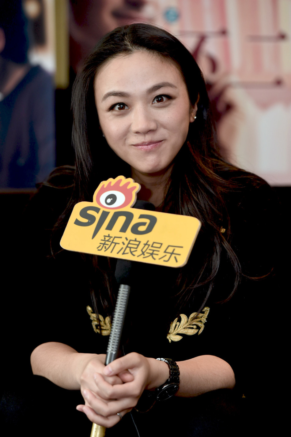 组图:新浪娱乐对话汤唯 孕妈调皮扮鬼脸_高清图集_新浪网