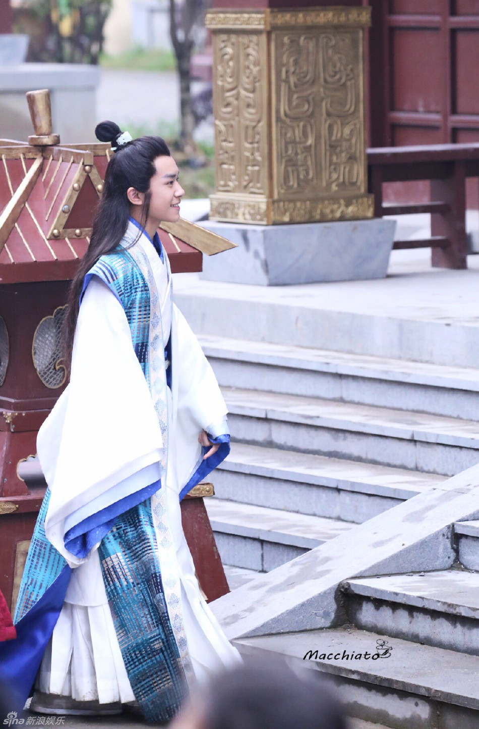 组图:俊出新高度!《思美人》易烊千玺古装俊俏 - 中国日报网