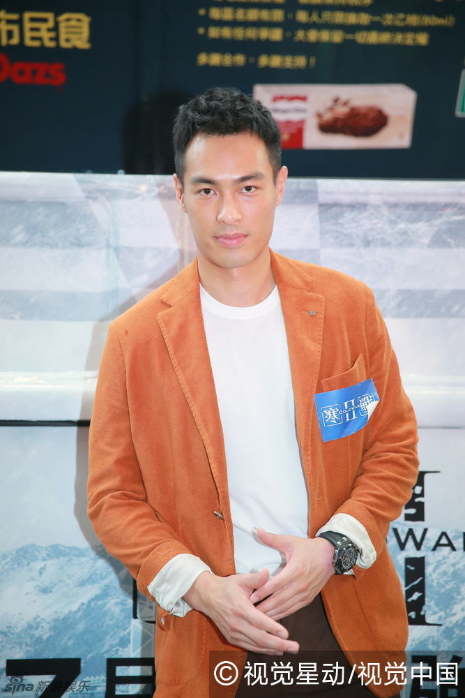杨佑宁宣传《寒战2》 被刘烨影响想成家