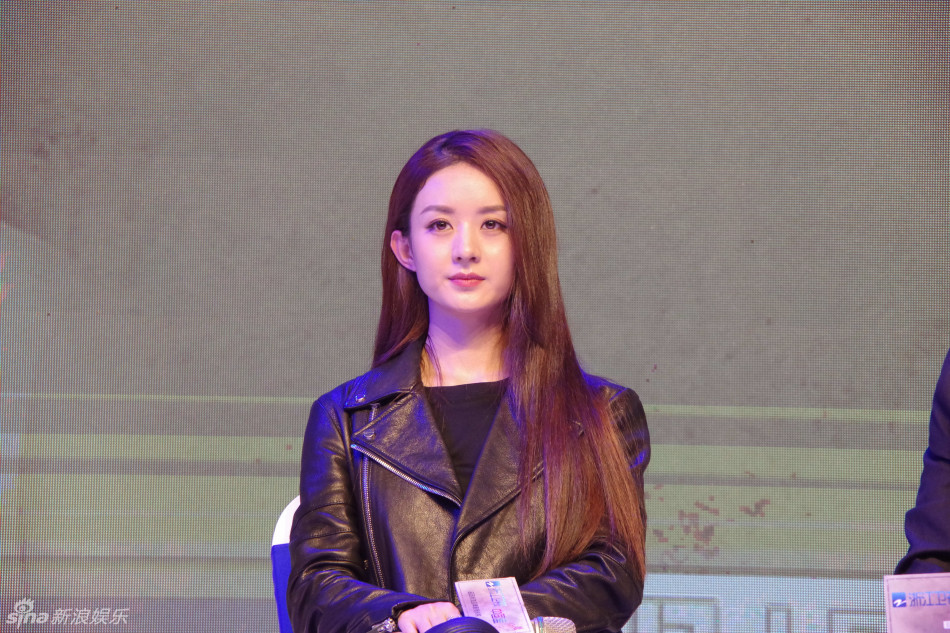 赵丽颖 乔任梁 赵丽颖《胭脂》发布会落泪_娱