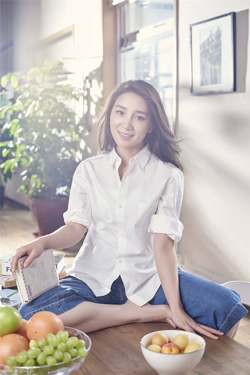 女星陈蓉变身甜美girl 笑容恬静美好[7p]