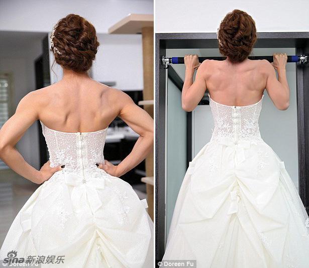 美女穿婚纱图片_婚纱美女