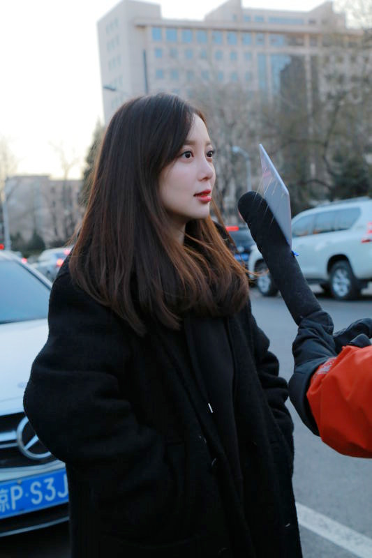 汪小敏现身央视春晚彩排现场