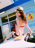 佐佐木希夏日泳装写真
