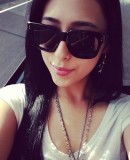 2013年与柯震东传出绯闻的混血新欢程颖婕