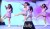 韩国排球联赛2014赛季颁奖礼 女团Gfriend台上热舞 伸腿撩裙底裤全露图片