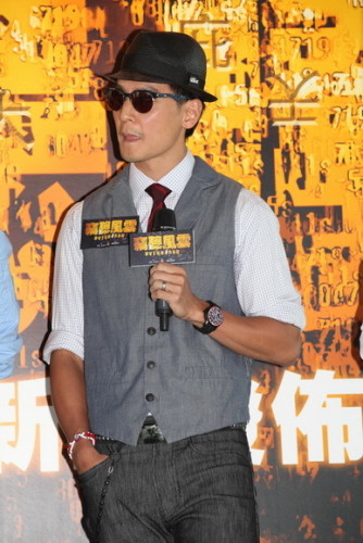 《窃听风云3》开机 吴彦祖笑称不想死