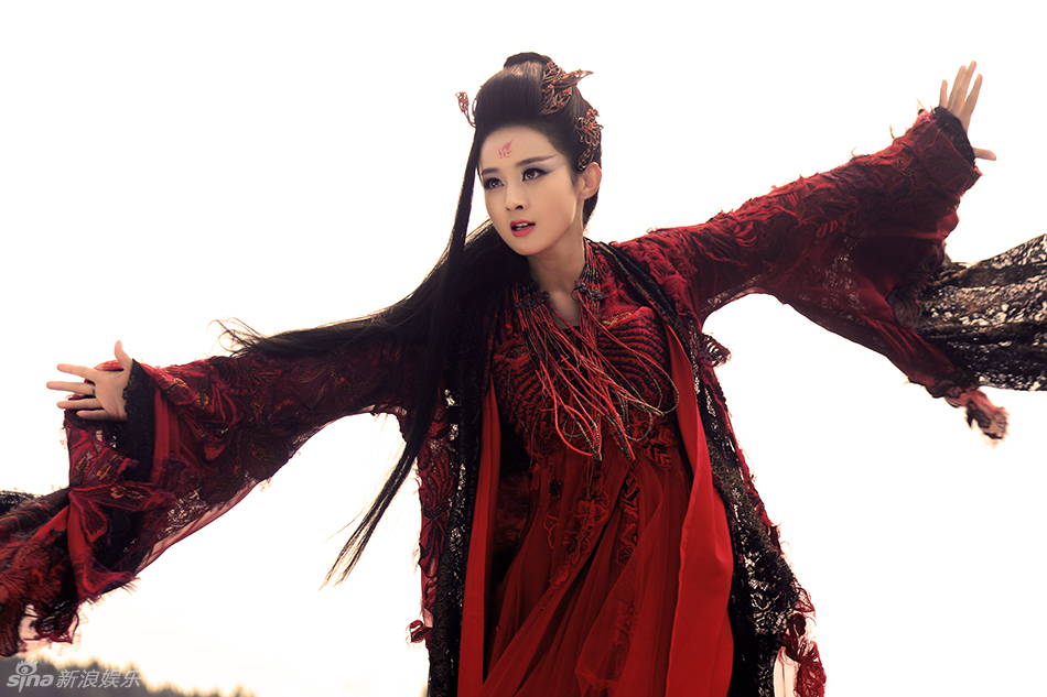 花千骨手游宣传画 赵丽颖代言图片海报欣赏图