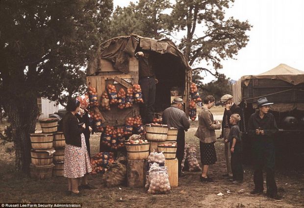 大萧条时期美国人口_1940年代大萧条时的美国农村(2)