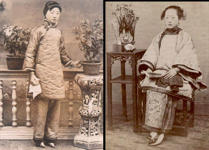 旧中国小脚女人残酷写真