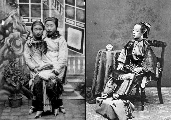 旧中国小脚女人残酷写真