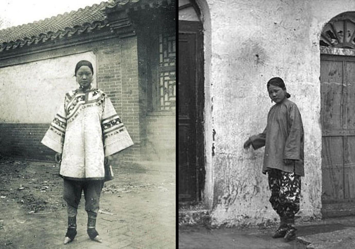 旧中国小脚女人残酷写真