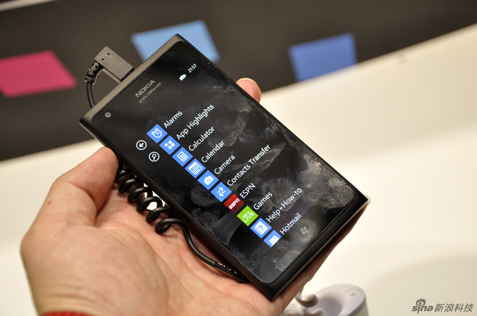 诺基亚+lumia900真机实拍