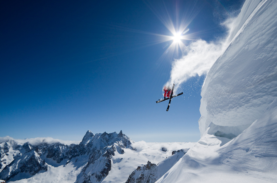挑战巅峰的极限运动摄影作品