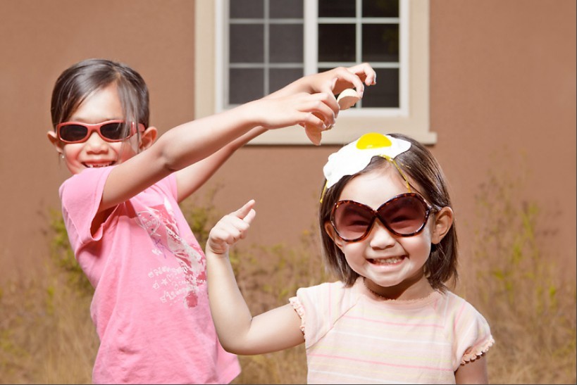 记录女儿生活点滴 摄影师<em>爸爸</em>创意<em>儿童</em>写真作