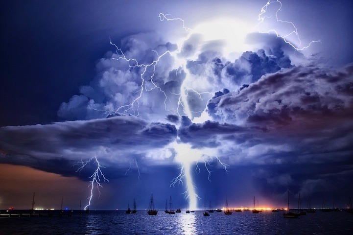 风光摄影:摄影师拍世界各地壮美积雨云 [25P]|探索发现°═-☆ - 迎客堂