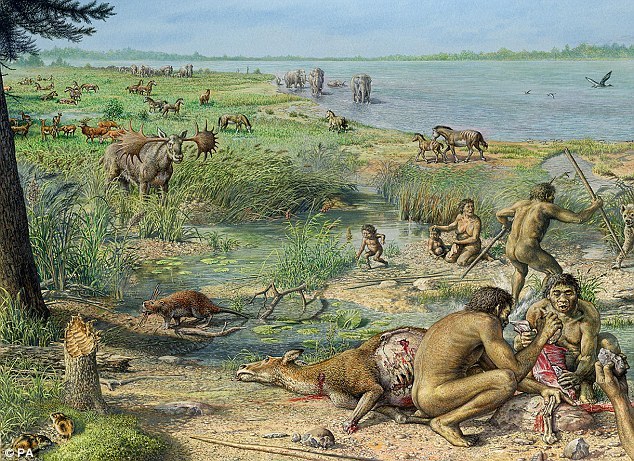 【图片故事】英发现80万年前早期人类足印:改