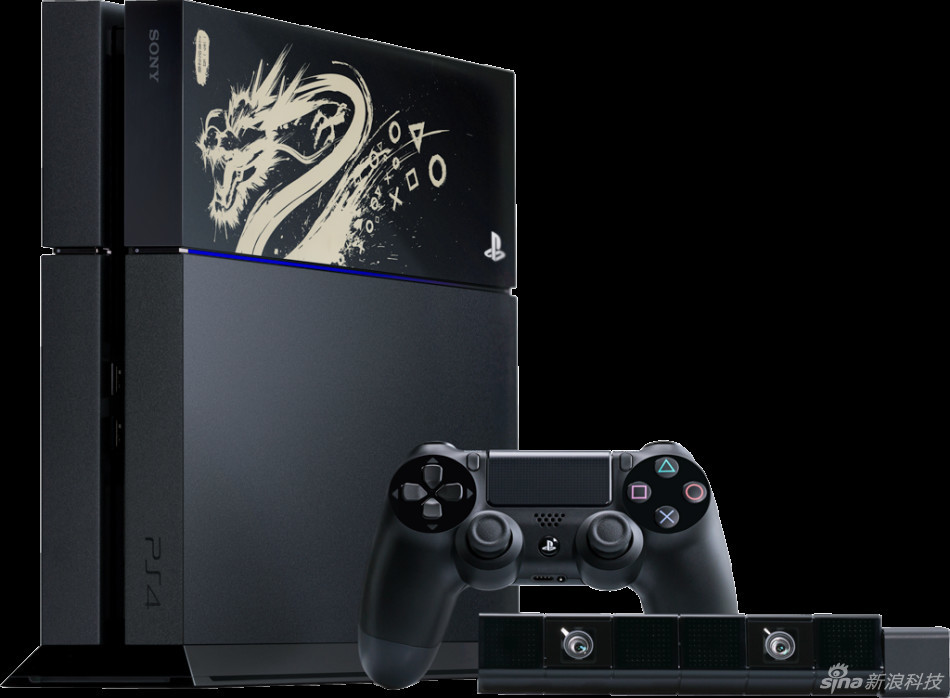 索尼天猫旗舰店独家发售限量龙版PS4和PSV-