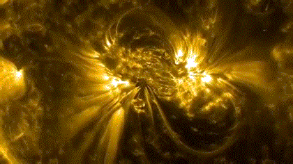 NASA发布绝美太阳视频