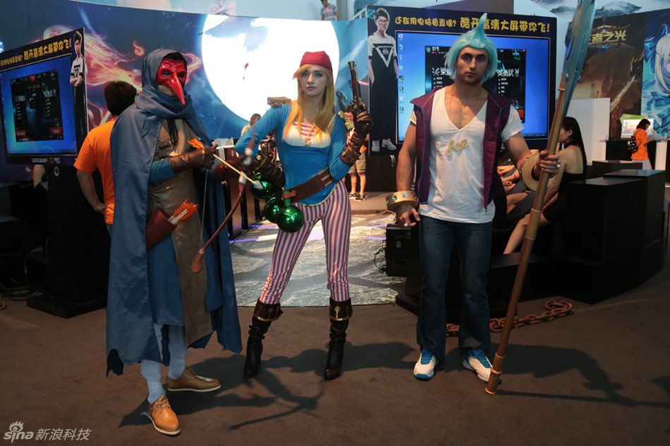 禁锢下的ChinaJoy：露胸改为露腿