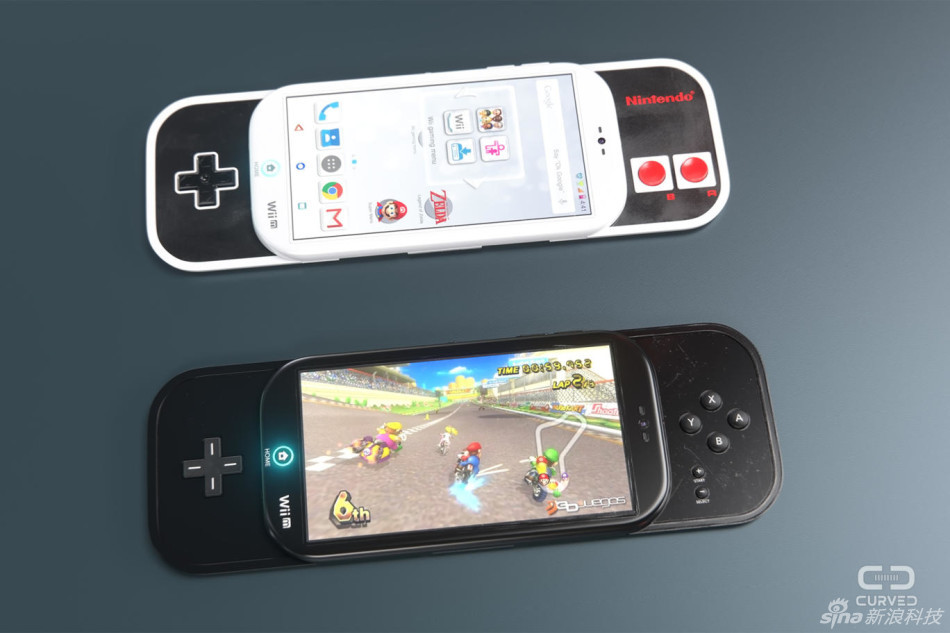 任天堂手机概念设计图 运行Android系统 - 科技