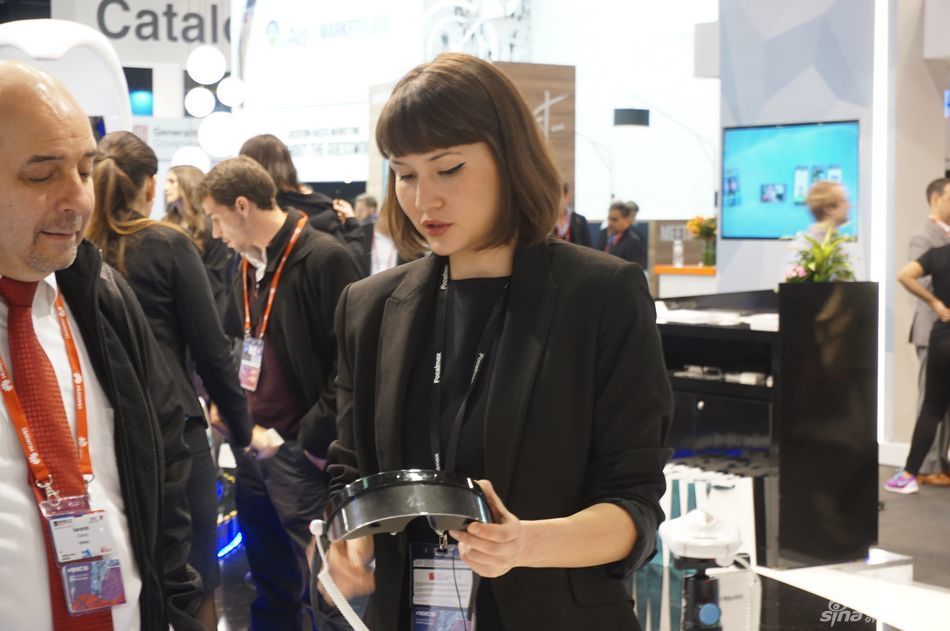 MWC 2016 Showgirl 妹子喂你吃棉花糖