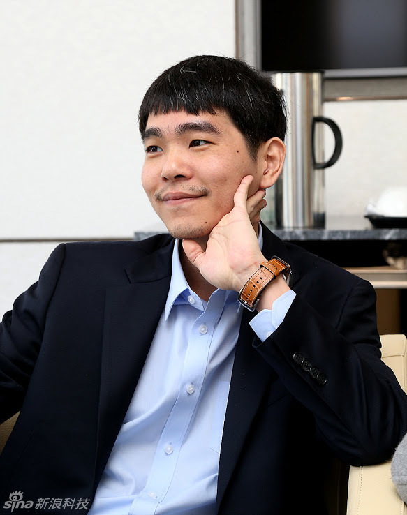 李世石在休息室