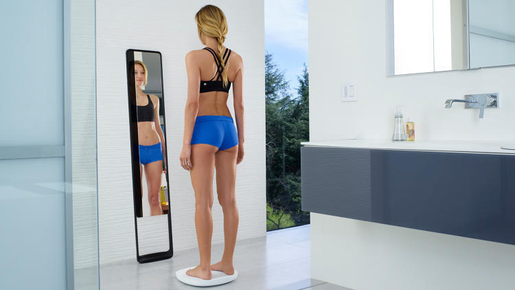 测量你三围的减肥魔镜Naked 3D Fitness Tracker:告诉你哪里胖