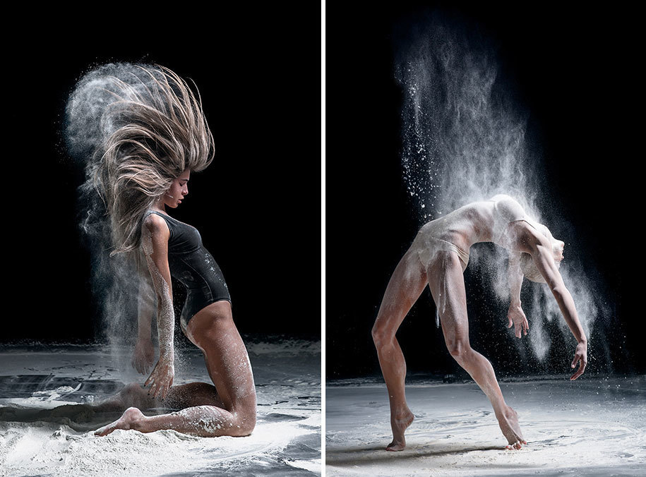 让身体燃起来 俄罗斯摄影师人体艺术大片演绎动感舞蹈