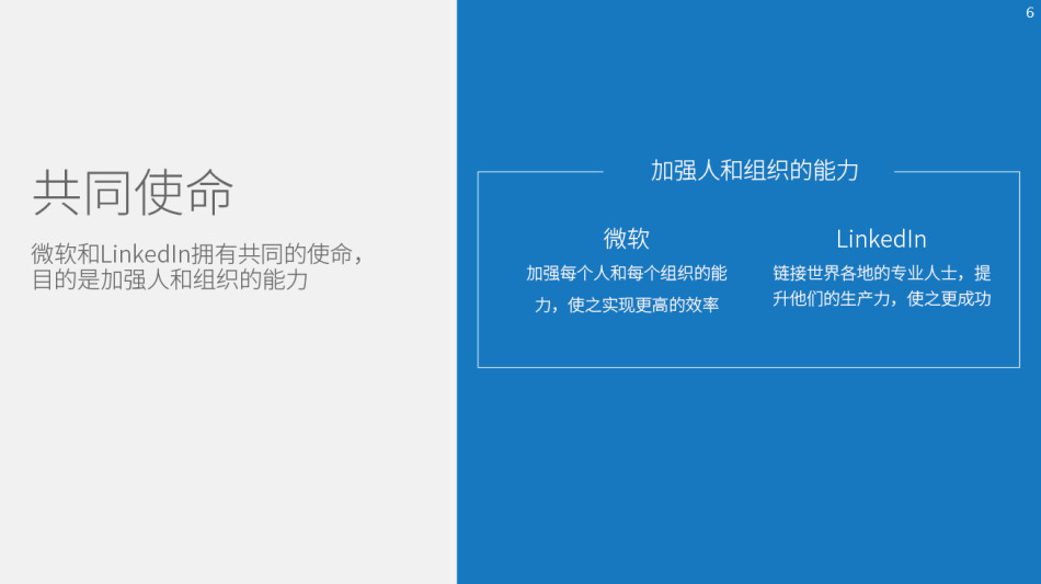 微软周一宣布，将以262亿美元现金收购LinkedIn。