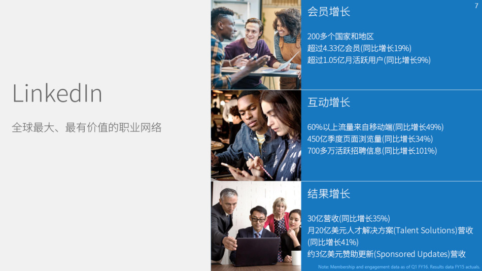 微软周一宣布，将以262亿美元现金收购LinkedIn。