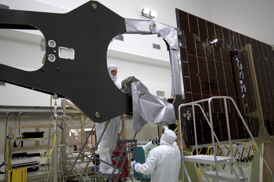 朱诺的磁力计上安装了隔热层。