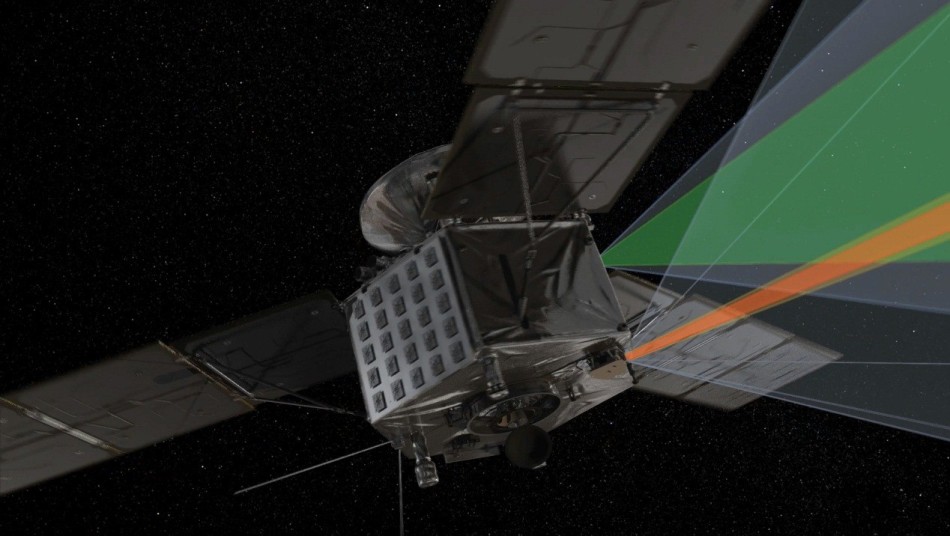 木星红外极光绘图仪（JIRAM）位于朱诺探测器尾部，朝向与其它光学仪器相同，如紫外线光谱仪（UVS）和朱诺摄像头。