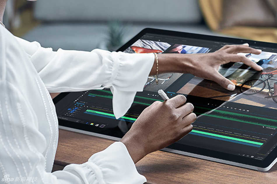 刚刚举办的微软新品发布会推出第一款专业一体机Surface Studio。