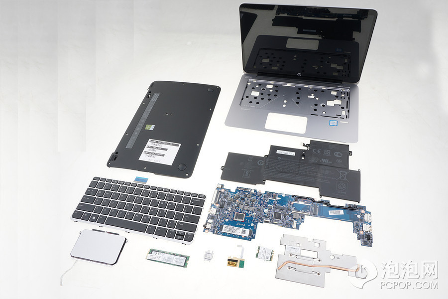 做工优良 惠普EliteBook 1030 G1拆解全程实拍高清组图