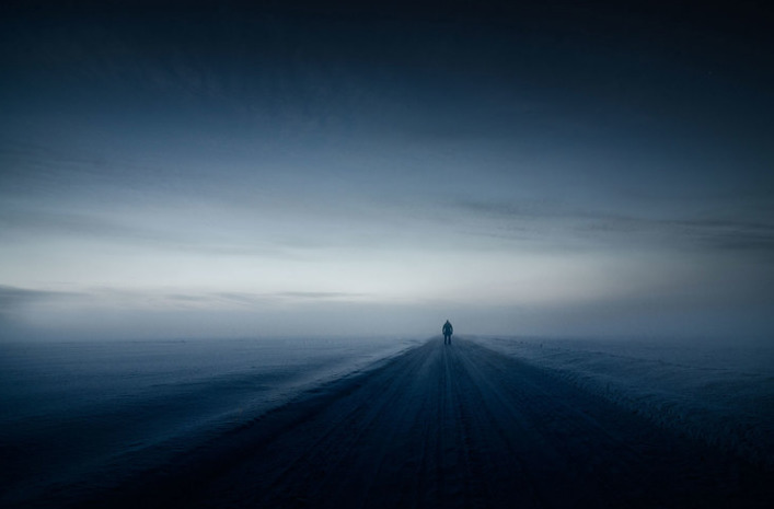 孤舟与路 教你如何用照片表达强烈孤独感