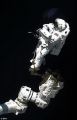 宇航员共进行了3次太空行走