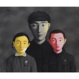 组图：张晓刚《血缘》以及作品欣赏