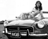 上世纪的车模老照片