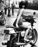 上世纪的车模老照片