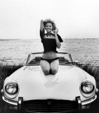 上世纪的车模老照片