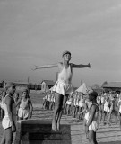 儿童也备战：1950年台湾军事训练