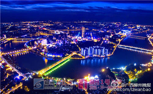 柳州夜景醉倒四方宾客 美得不要不要的_高清图集_新浪