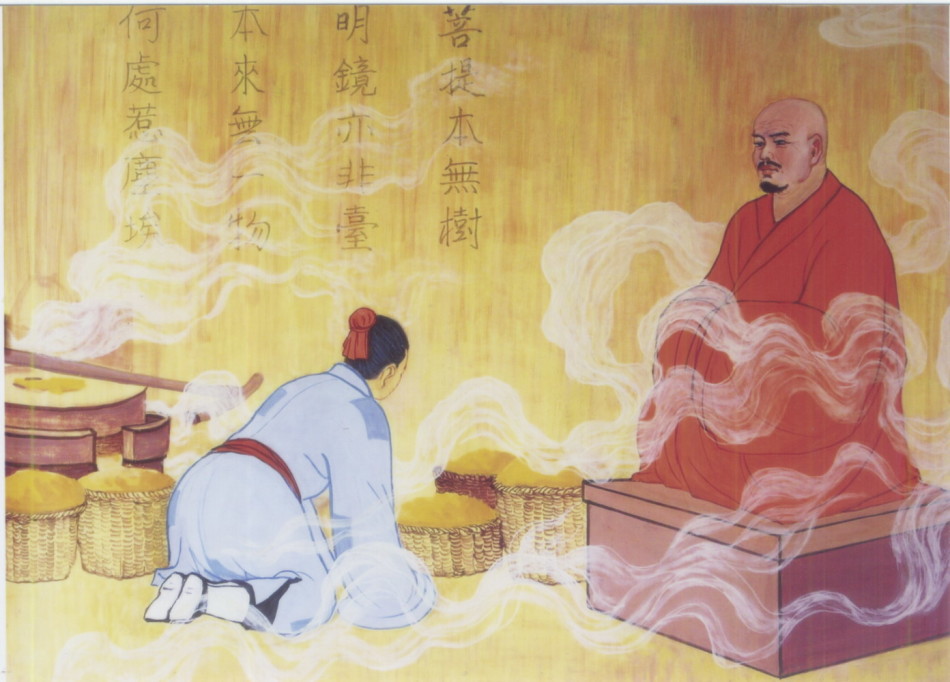 禅宗六祖惠能生平壁画