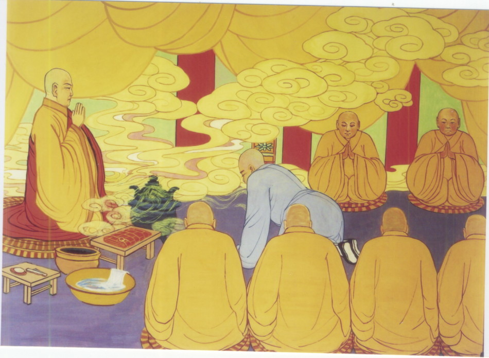 禅宗六祖惠能生平壁画