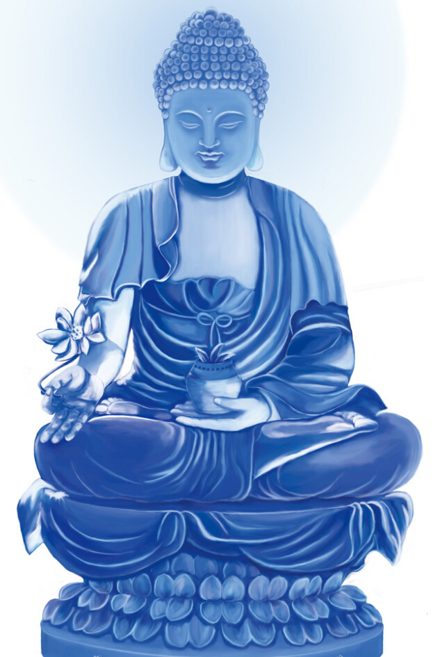 恭迎药师佛圣诞精美圣像集_高清图集_新浪网