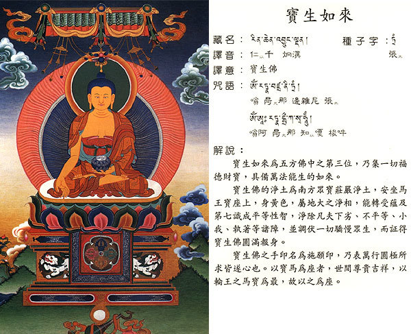 珍贵的藏密实修唐卡